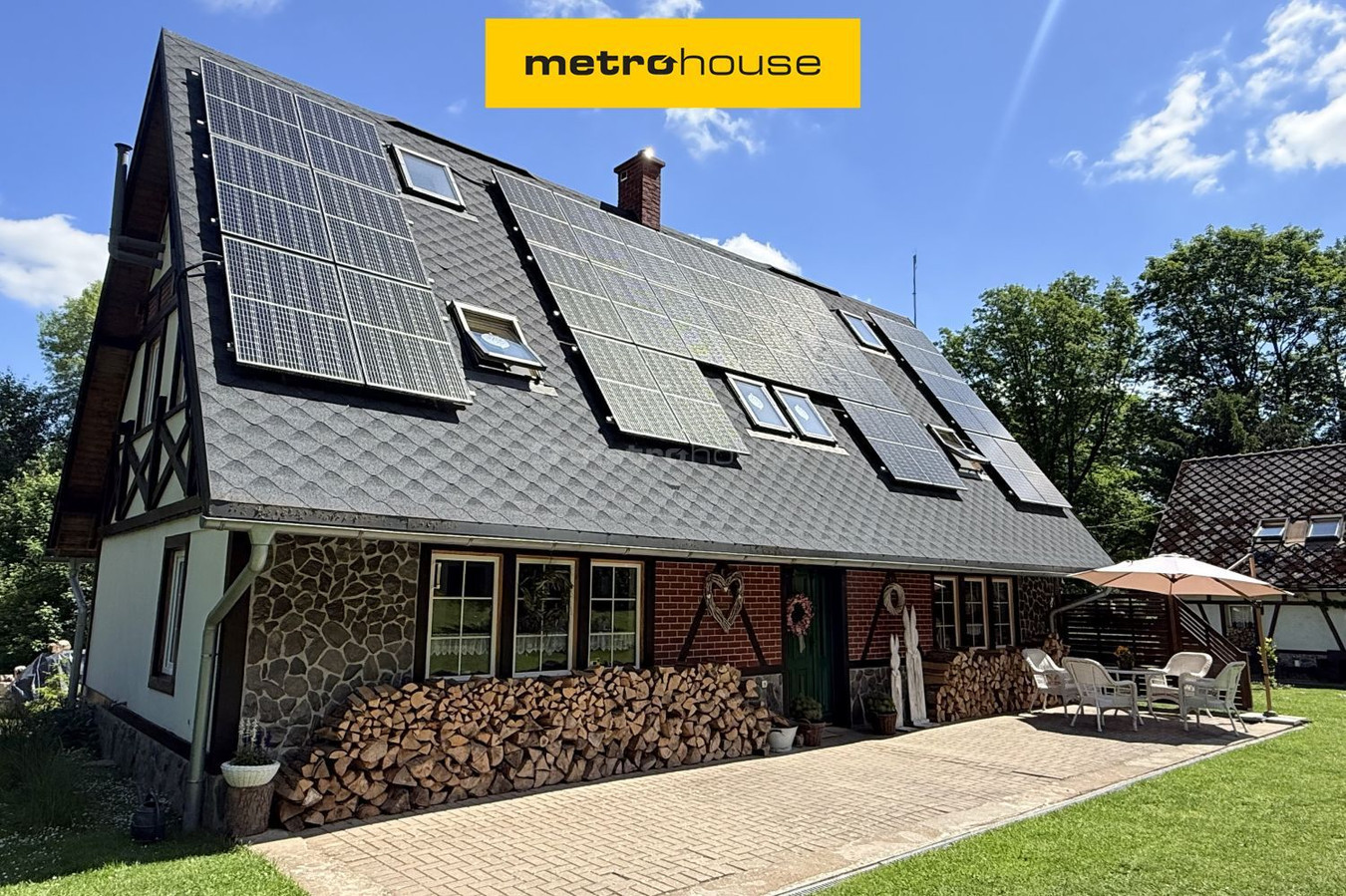 Maja, 130 m², krunt 2499 m²
