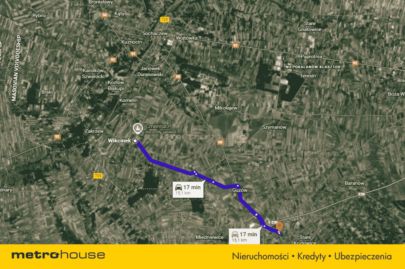 Działka 2960 m² przy asfalcie, WZ w toku, Wikcinek - Widok 3