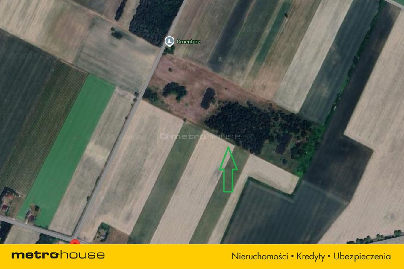 Działka 2960 m² przy asfalcie, WZ w toku, Wikcinek - Widok 2