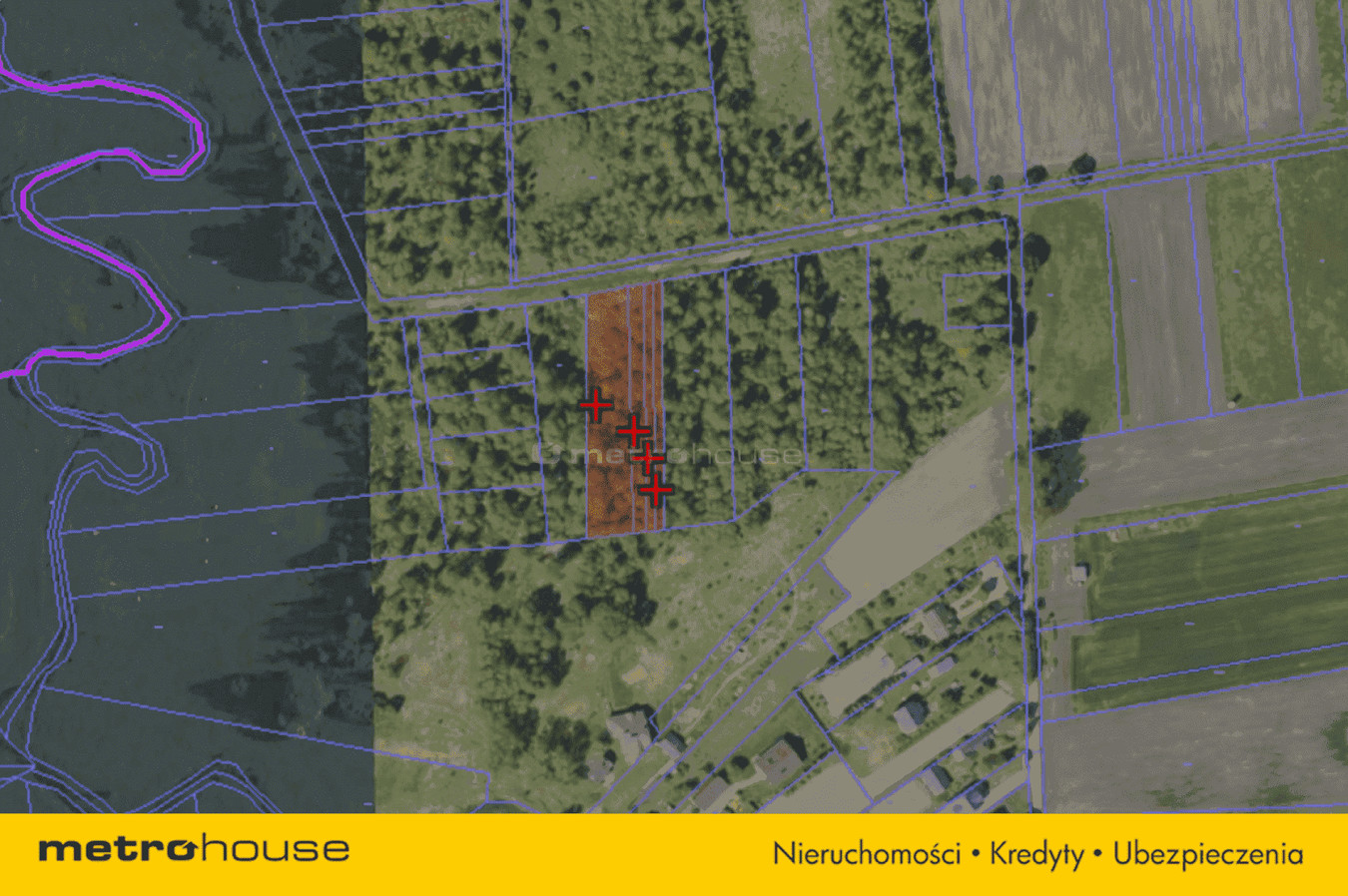 4 działki 3200 m² Żytnia gm. Siedlce - Widok 3