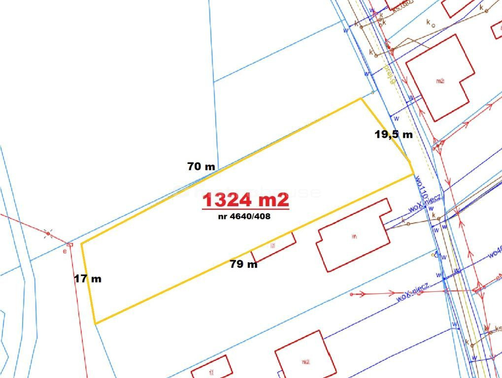 Idealna pod dom, pełne media, 1324 m² - Więcej