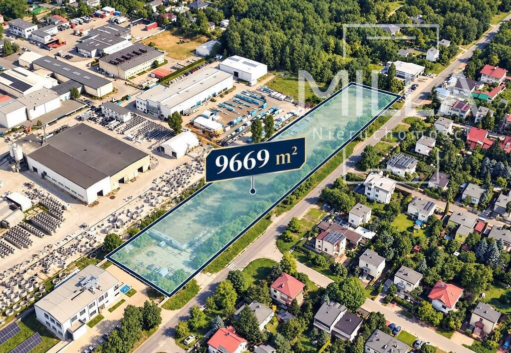 Łódź-Górna | Teren inwestycyjny 9 669 m² | ul. Ekonomiczna