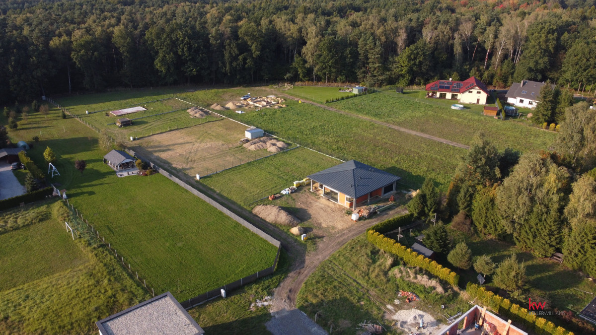 Działka pod lasem w Orzeszu - Media gotowe - Widok 3