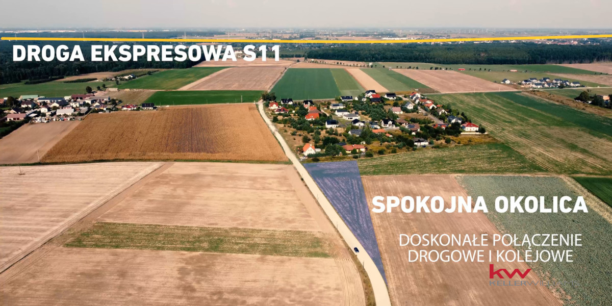 Działka na sprzedaż z WZ Czołowo, gmina Kórnik - Widok 4