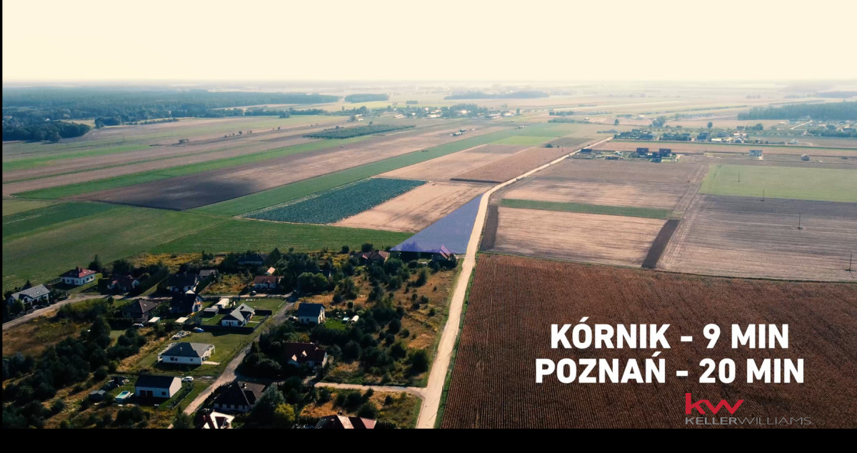 Działka na sprzedaż z WZ Czołowo, gmina Kórnik - Widok 2