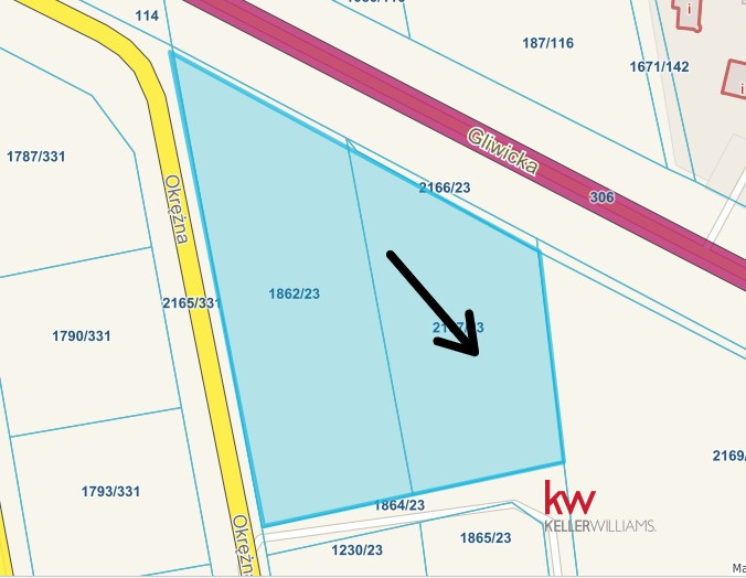 Działka Usługowo-Mieszkaniowa przy trasie 44 - Więcej