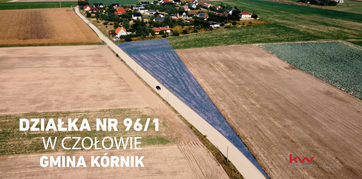 Działka na sprzedaż z WZ Czołowo, gmina Kórnik - Widok 3