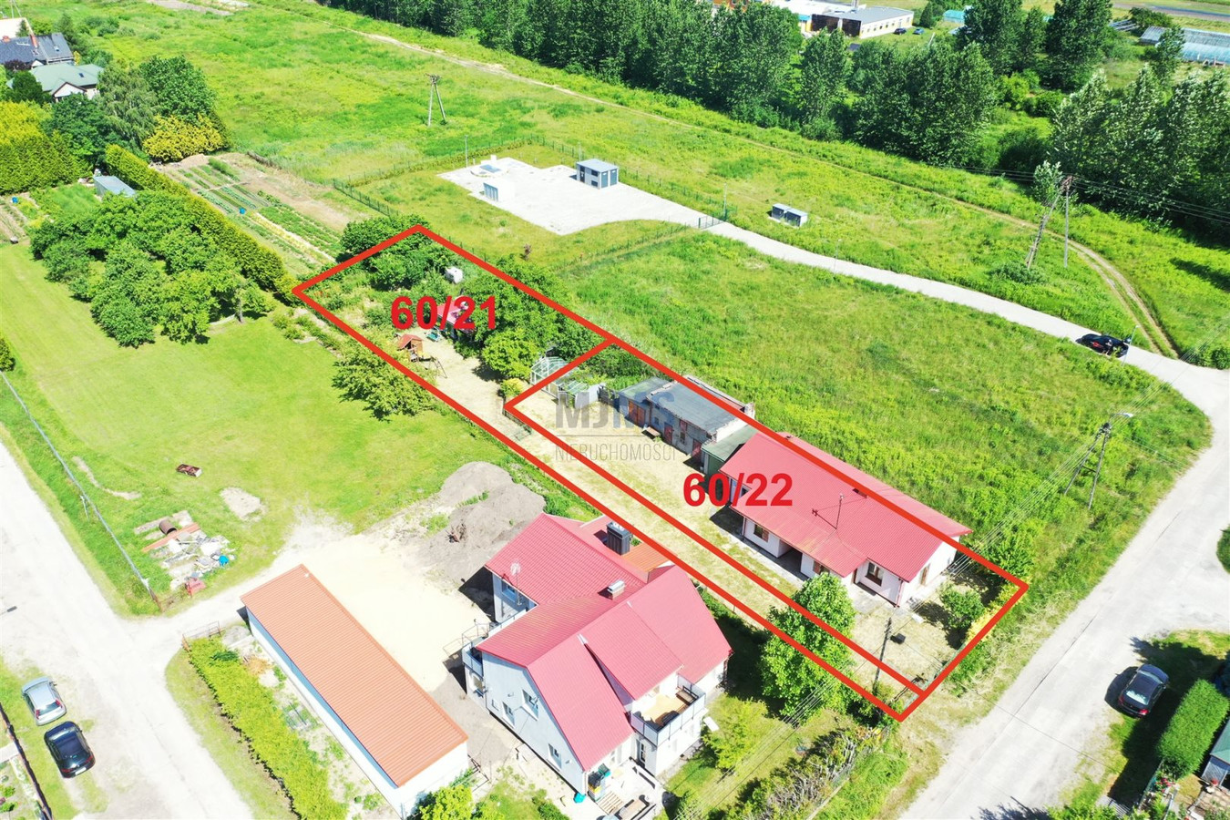 Działka 852m² | Rumia | MPZP | Media - Widok 2