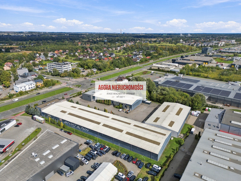 MAGAZYN 4 168 m² + BIURA 520 m² | KRAKÓW – RYBITWY | BLISKO S7 - Widok 4