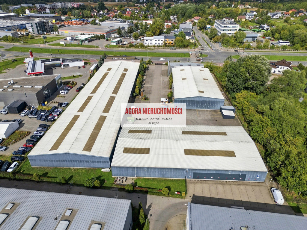 MAGAZYN 4 168 m² + BIURA 520 m² | KRAKÓW – RYBITWY | BLISKO S7 - Widok 2