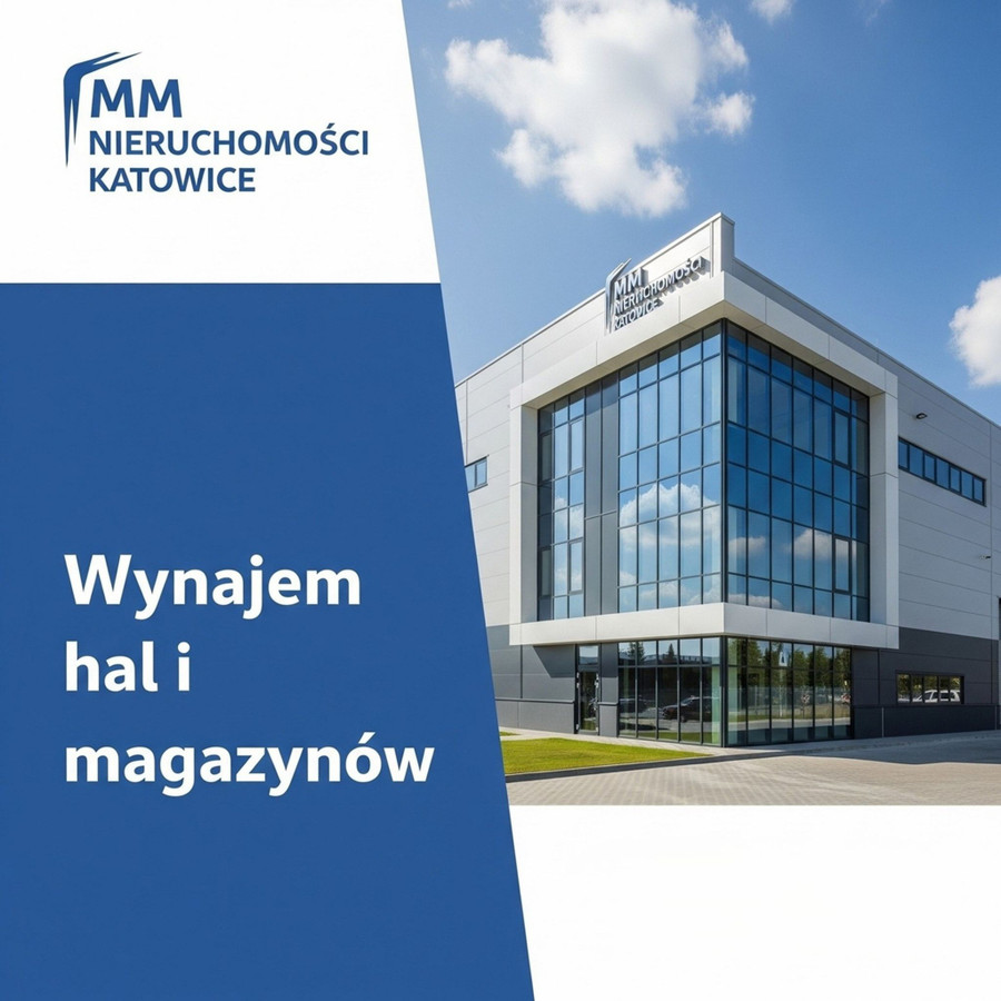 Hala do wynajęcia Katowice doki brama poziom 0 biura socjal - 0% PROWIZJI - Więcej
