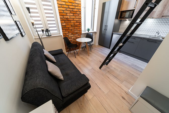 Mielczarskiego 16, komfortowe studio z antresolą - Widok 3