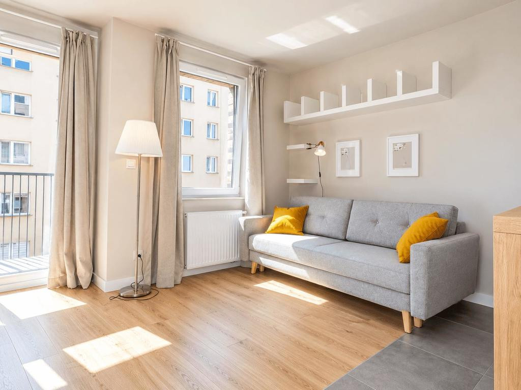 Kawalerka 26 m2, balkon - Kręta 23, Nadodrze