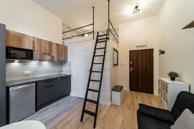 Mielczarskiego 16, komfortowe studio z antresolą - Widok 2