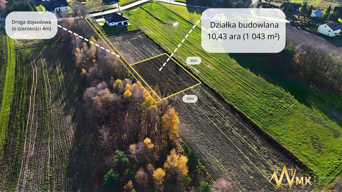 Atrakcyjna działka budowlana w Śmignie - Widok 4