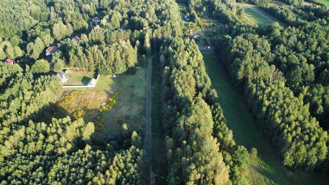 Piękna działka budowlana w otoczeniu lasów z MPZP, Tumlin-Osowa - Widok 5