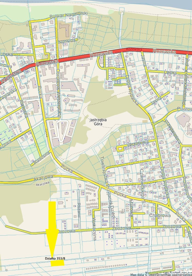 Działka blisko morza, Tupadły, Jastrzębia Góra - Widok 4