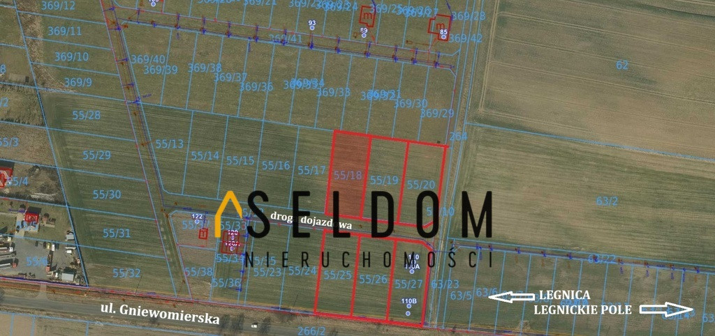 duże działki budowlane 15a / Gniewomierz - Widok 2