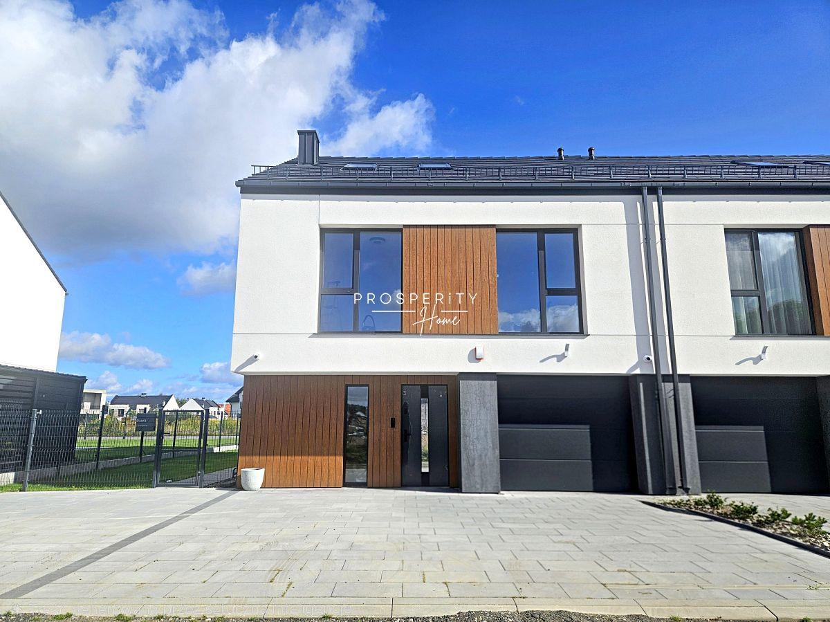 Dom bliźniak 142 m² z garażem i dużą działką