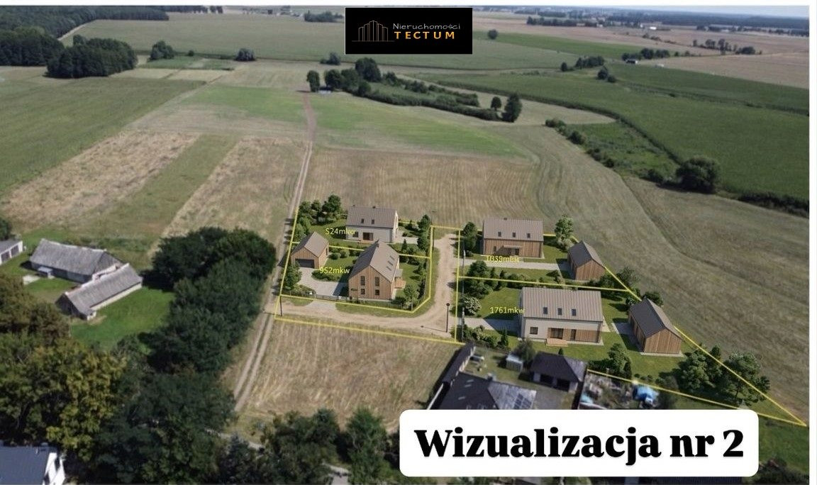 Działki budowlane na sprzedaż Wiatrowo, Wągrowiec - Widok 3