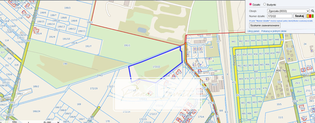 Piękny grunt dla dewelopera w Zgorzale - Widok 3