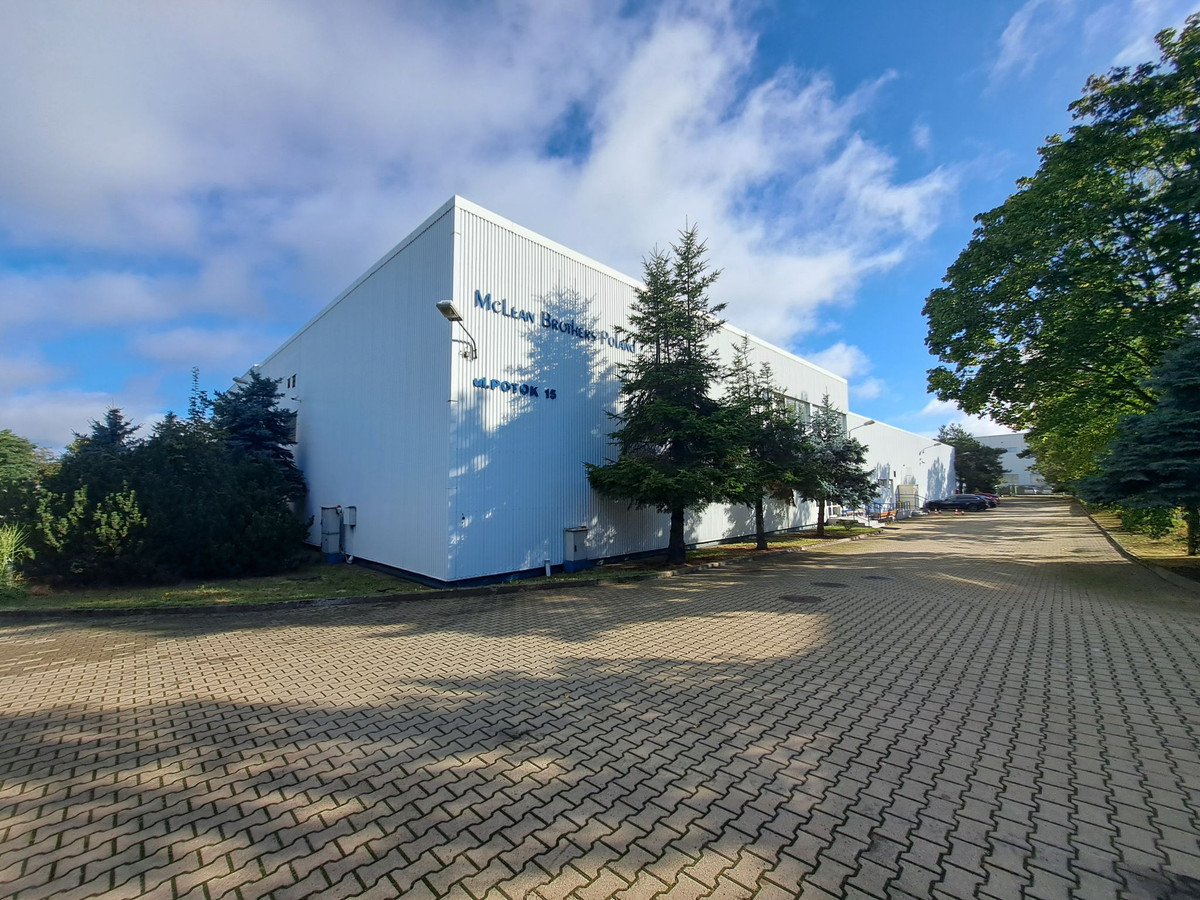 Na sprzedaż nowoczesny obiekt produkcyjno-magazynowy 2 735 m² | Szczecin Dąbie