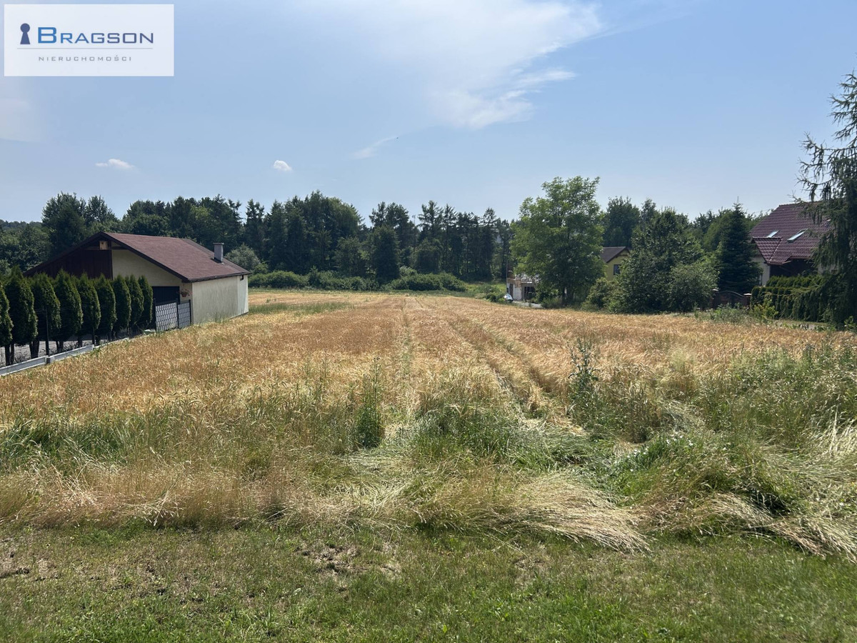 Działka budowlano-rolna, granicząca z terenami zielonymi, ostatnia w drodze