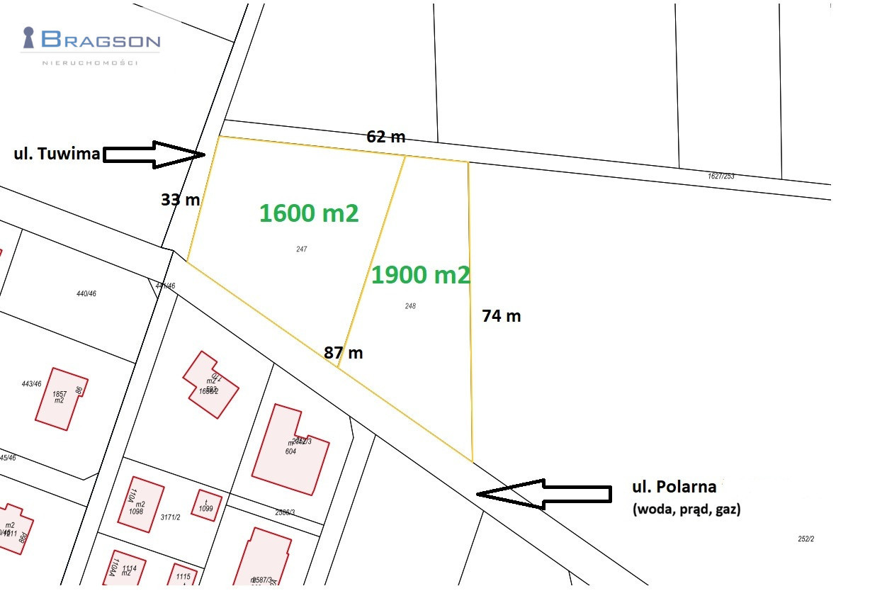 Duża działka, idealna pod inwestycje, media, bardzo dobry dojazd - Widok 2