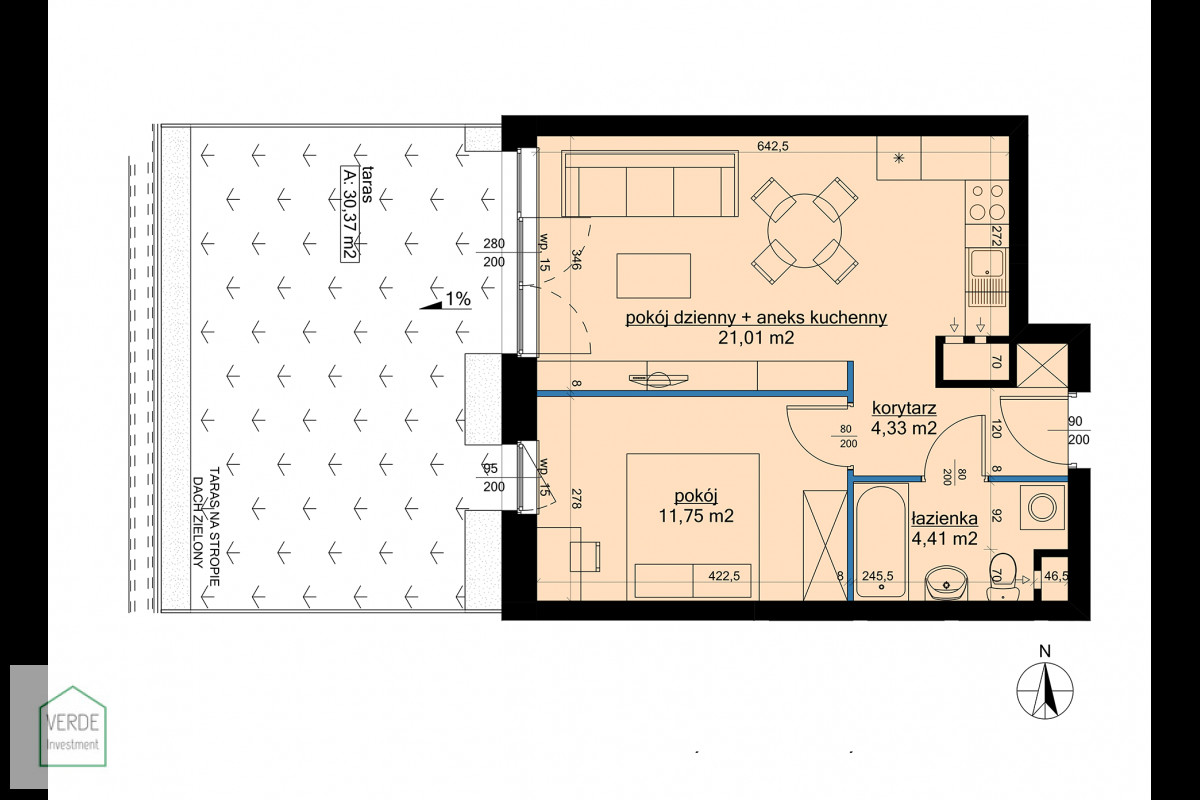 Apartment in Poznań, Stare Winogrady, Winogrady - Widok 4