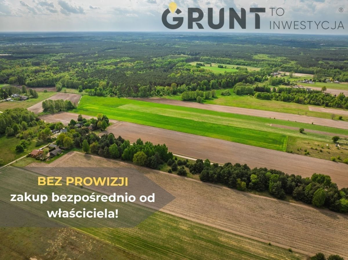 Działki budowlane położone przy ścianie lasu - Więcej