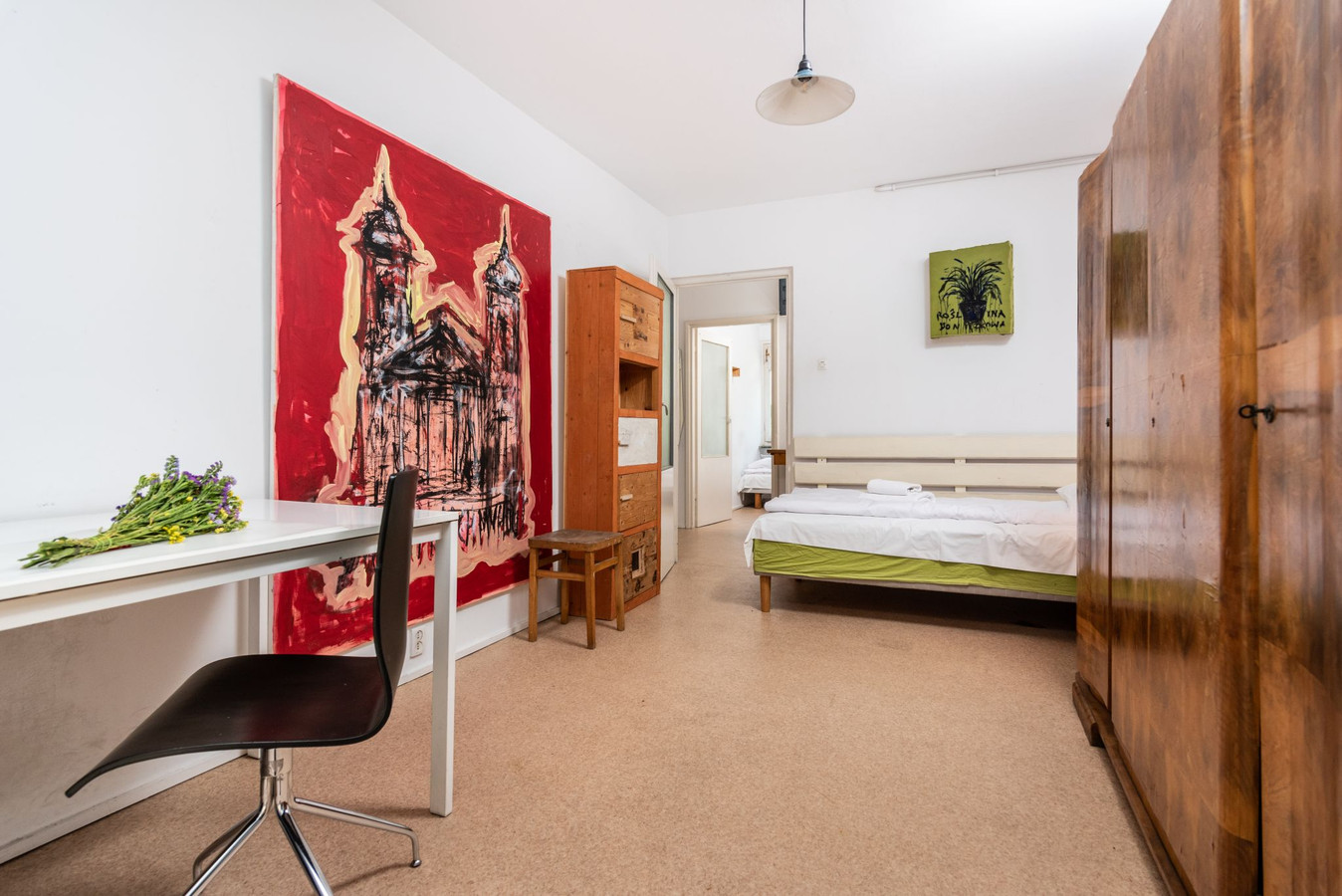 Przestronny pokój 12 m² z balkonem – ul. Słomiana, od zaraz! [ENG] - Widok 2