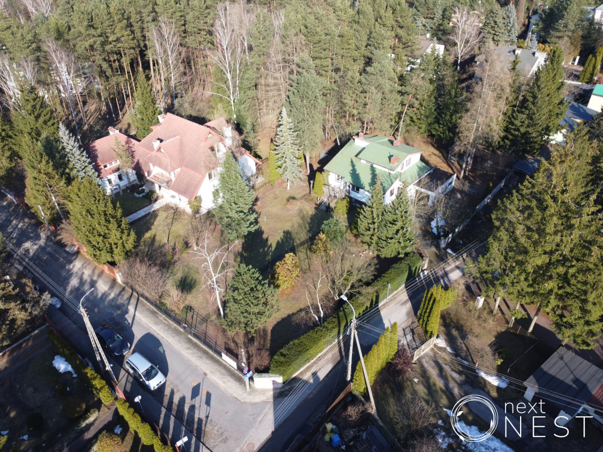 Konstancin - Jeziorna, Rycerska, działka 1603 m² - Widok 2