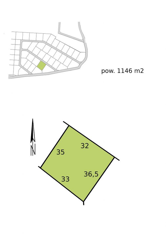 Działka budowlana / 5 min od Krakowa / 11 ar - Widok 4