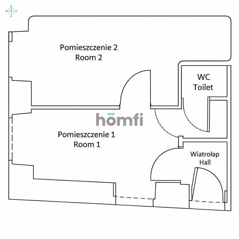 Lokal użytkowy w centrum Wrocławia 27,7 m² - Więcej