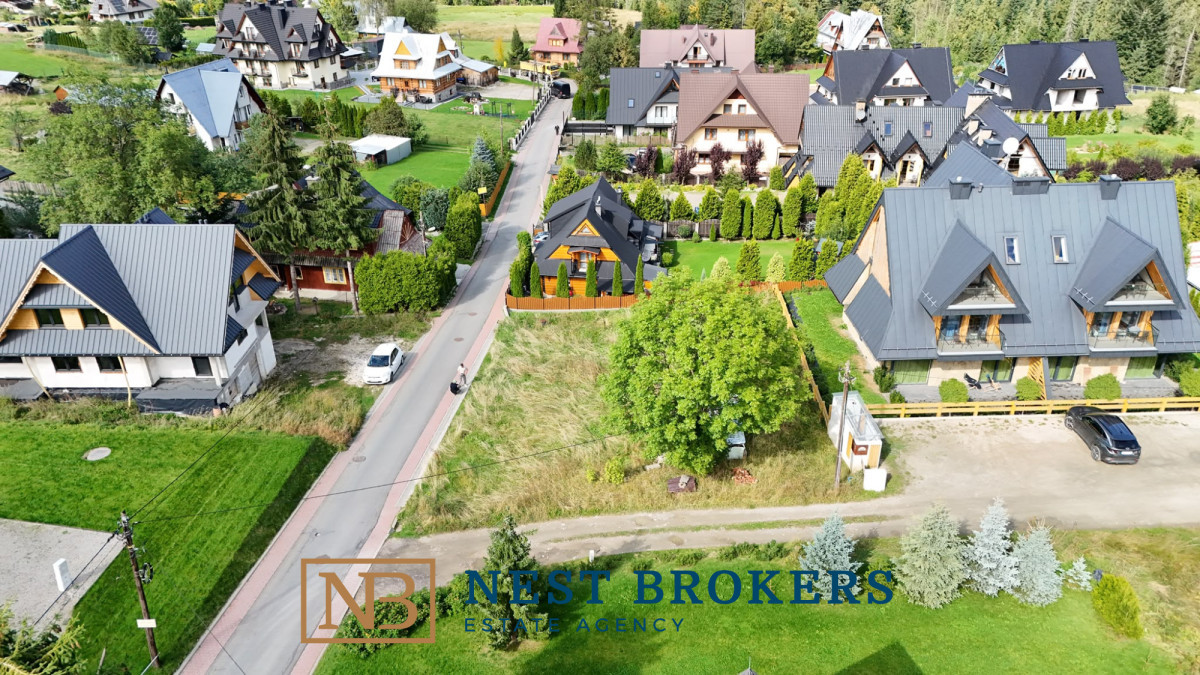 DZIAŁKA BUDOWLANA 565 m² | ZAKOPANE | CHŁABÓWKA - Więcej