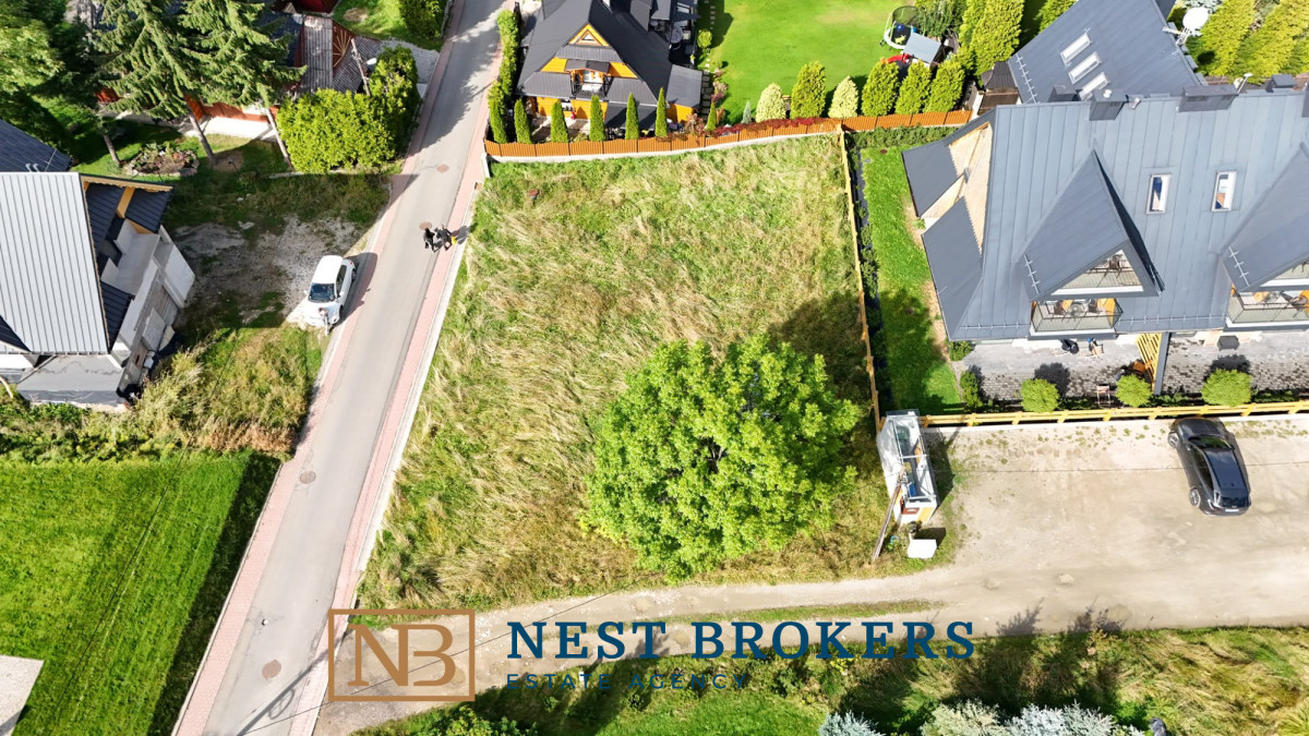 DZIAŁKA BUDOWLANA 565 m² | ZAKOPANE | CHŁABÓWKA - Widok 5