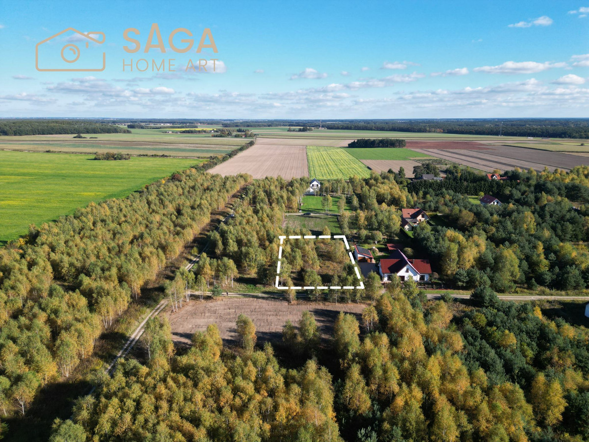 DZIAŁKA BUD. PRZY LESIE: 1755m²/ROGALIN/MPZP/MEDIA - Widok 4