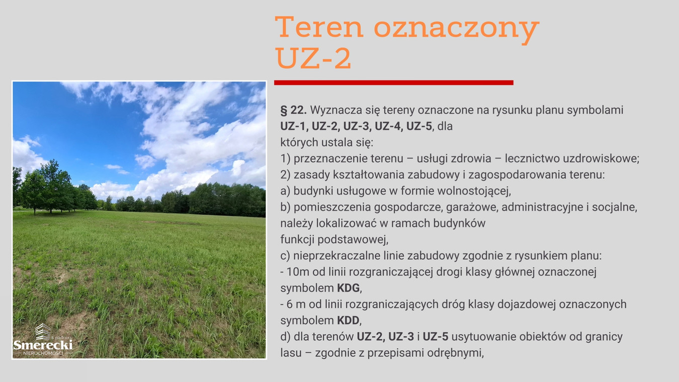 Ponad 2ha działka usługowa w Nałęczowie - Więcej