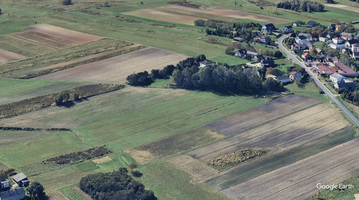 Działka rolno-budowlana z rozpoczętą budową domu - Widok 6