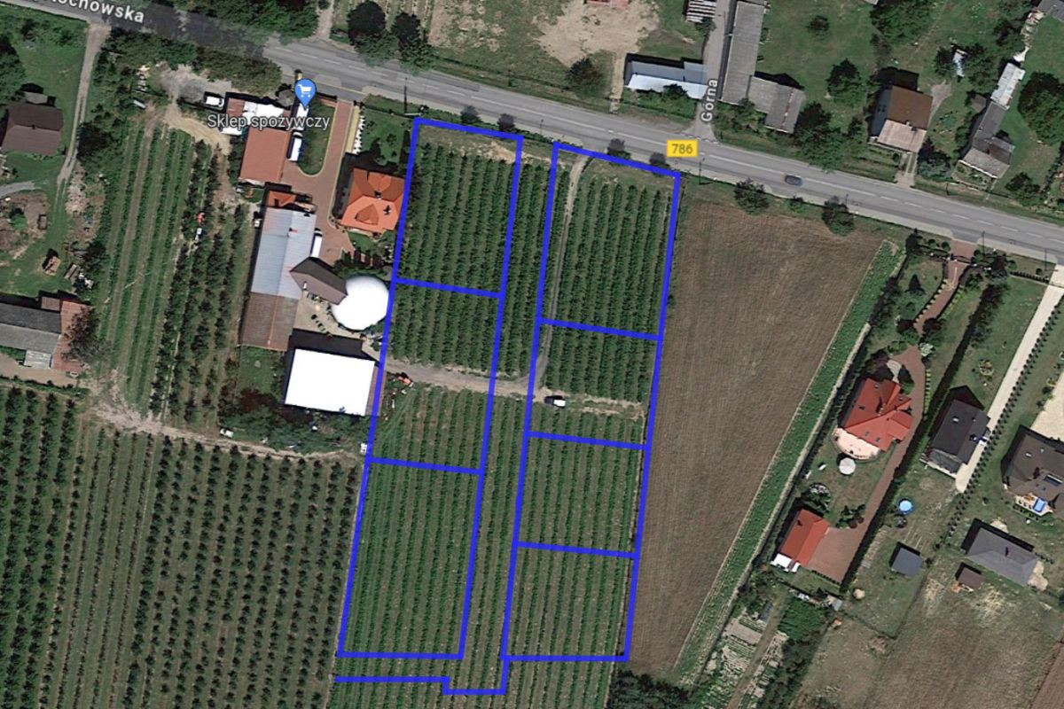 Działka budowlana na Jurze, Zawada gmina Mstów - Widok 2