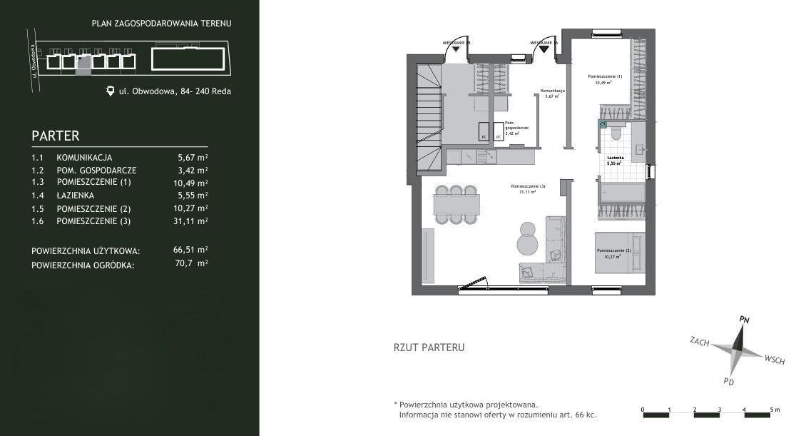Apartment in Reda, Ciechocino - Więcej