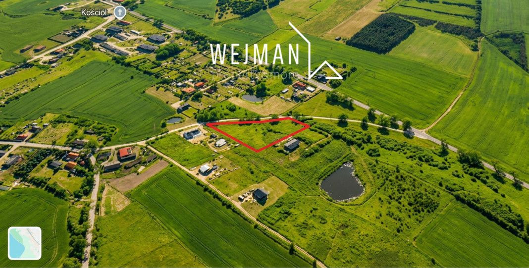 Enklawa 6 działek w Głodowie - gmina Liniewo - Kas - Widok 5