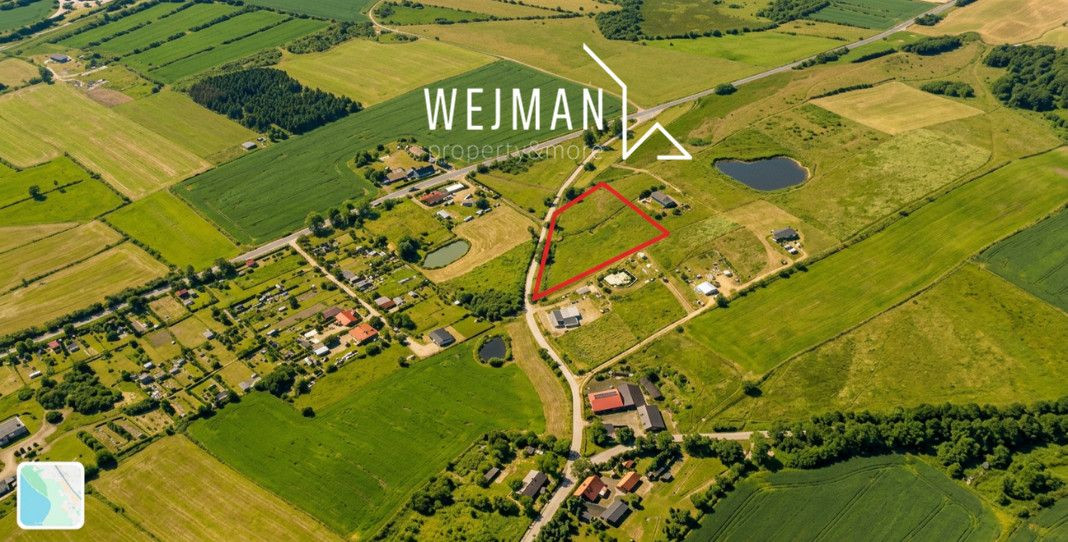 Enklawa 6 działek w Głodowie - gmina Liniewo - Kas - Widok 3
