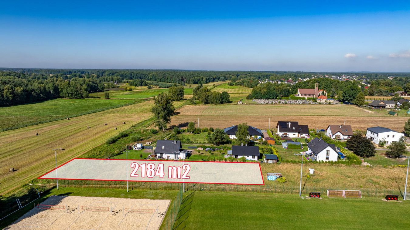 Duża działka budowlano-usługowa 2184 m², Gostyń ul. Rybnicka - Widok 5