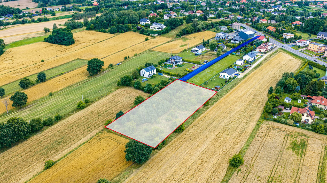 Duża działka budowlano-rolna z potencjałem na inwestycję - Widok 3