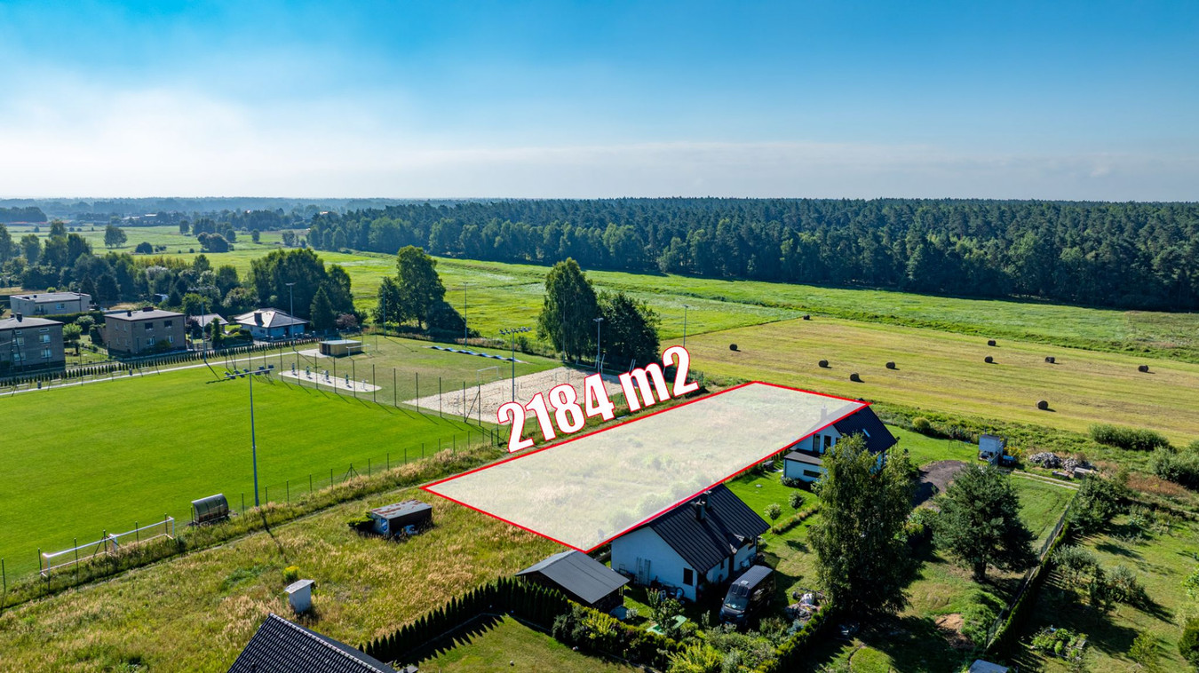 Duża działka budowlano-usługowa 2184 m², Gostyń ul. Rybnicka - Widok 3