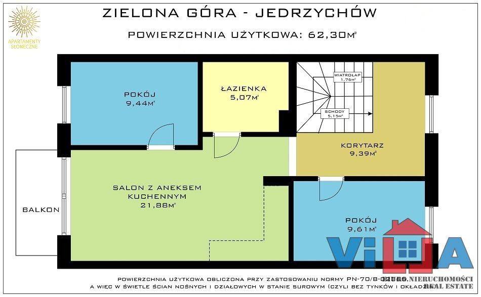 Mieszkanie – Zielona Góra, Jędrzychów - Widok 2