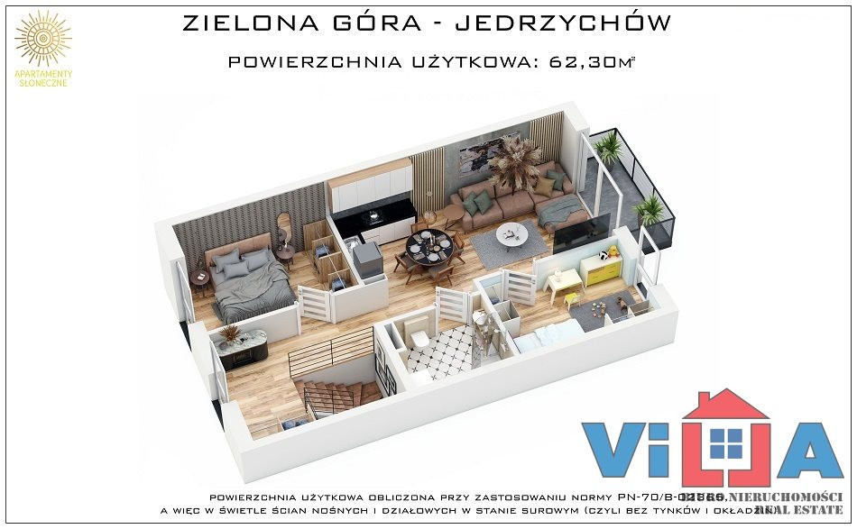 Mieszkanie – Zielona Góra, Jędrzychów - Widok 3