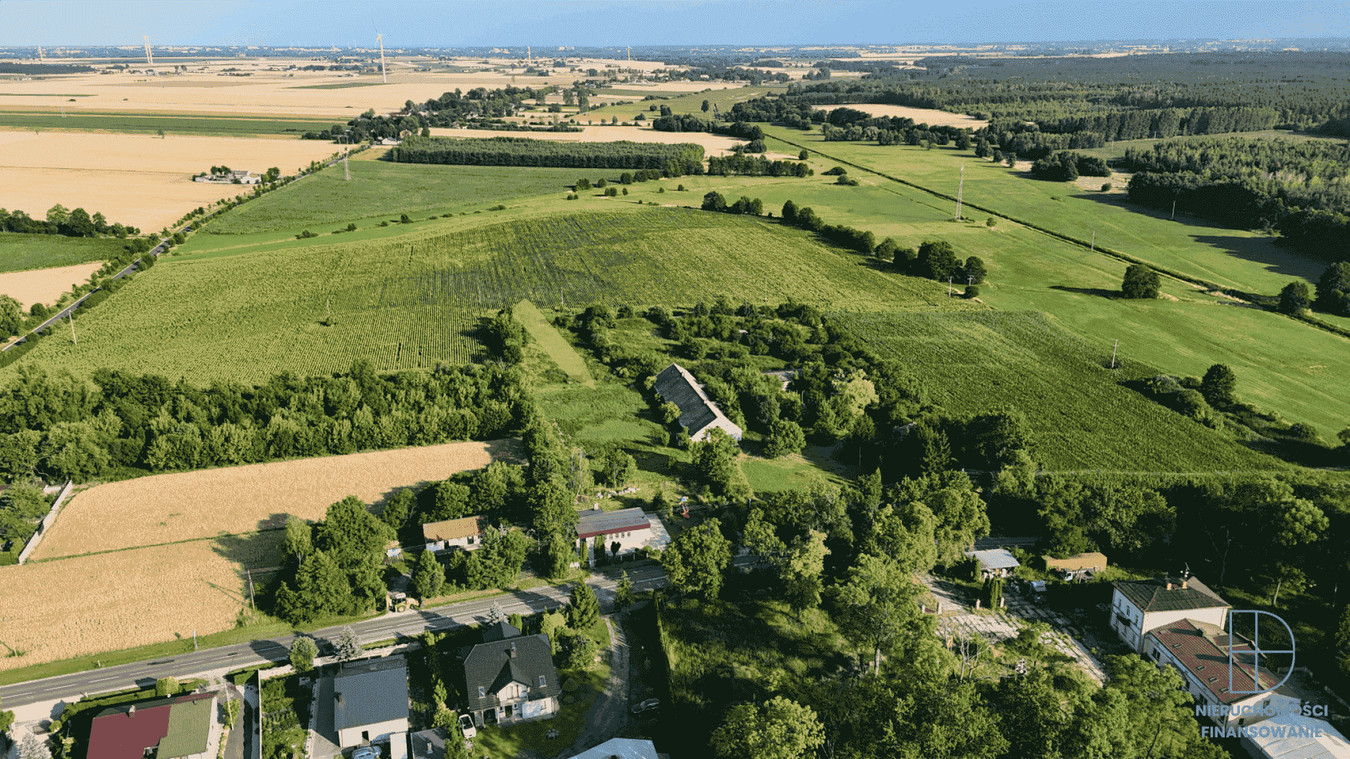 Działka budowlano-usługowa 2323 m² - Widok 3