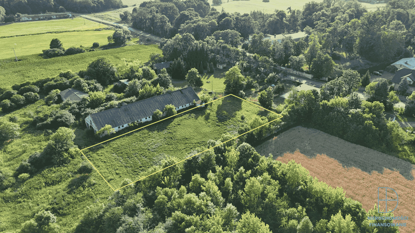 Działka budowlano-usługowa 2323 m² - Więcej